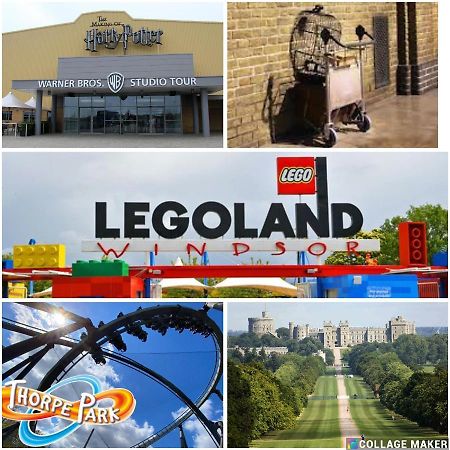 Royal Brick Home - Sleeps 5 To 6 - No Ulez - Tube Nearby - Free Parking - Lego Themed Slough Bagian luar foto