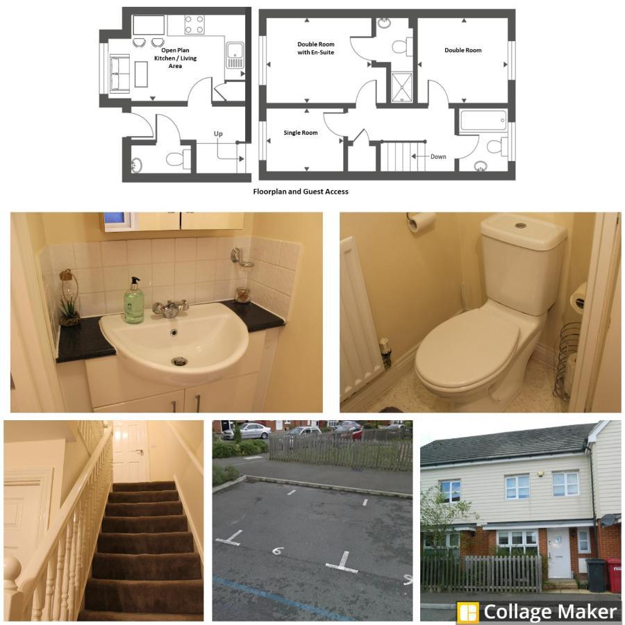 Royal Brick Home - Sleeps 5 To 6 - No Ulez - Tube Nearby - Free Parking - Lego Themed Slough Bagian luar foto